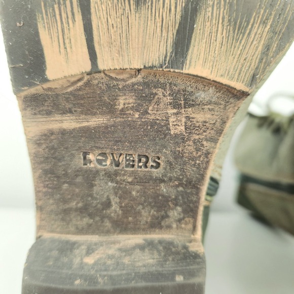 Rovers Womens Boots Green Leather Lace Up Zip Ankle Mid Calf Casual Stylish - Picture 7 of 12